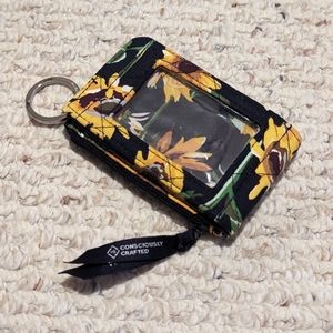 Vera Bradley deluxe zip id